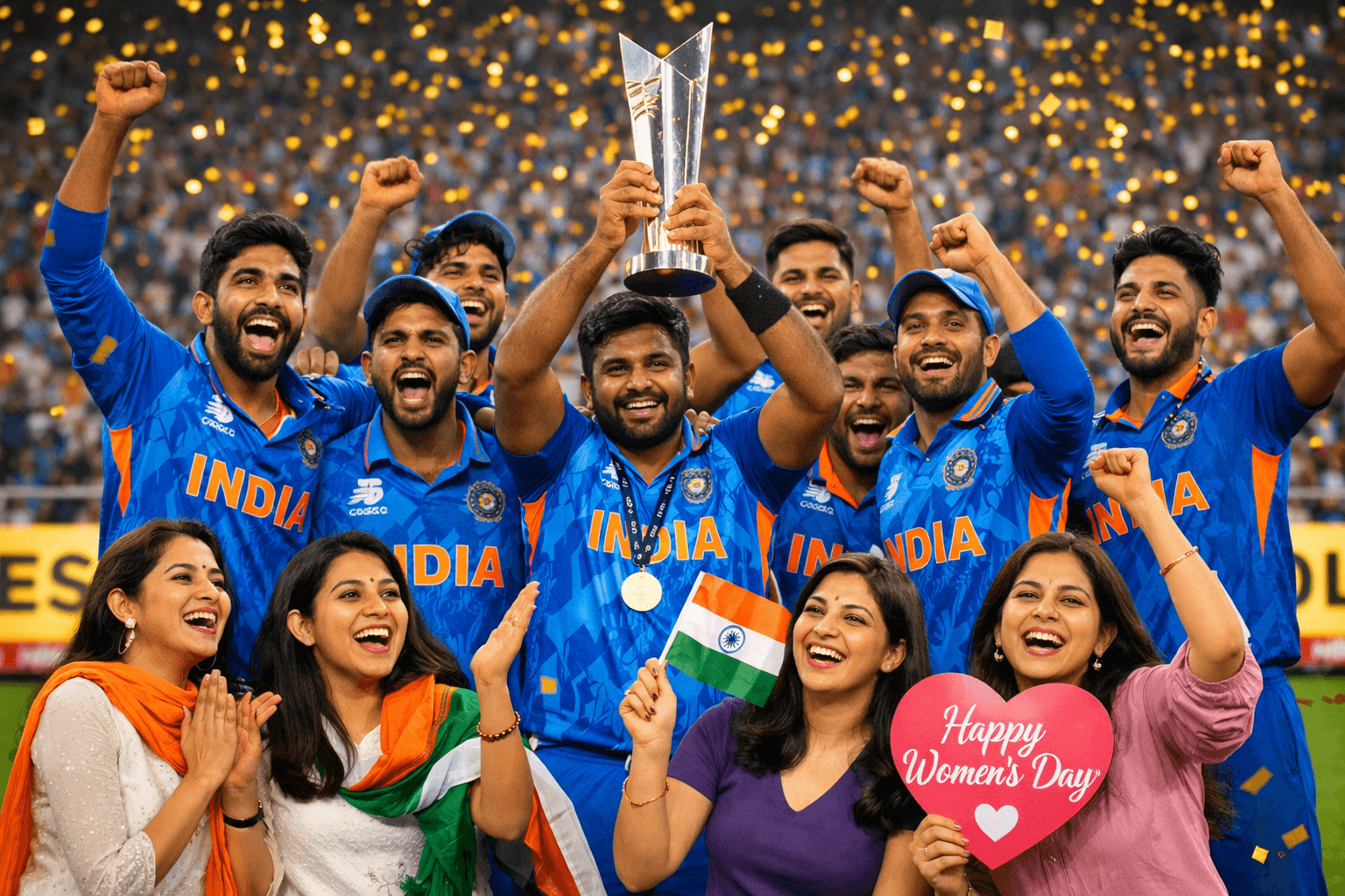 A Gift of Glory: When Eleven Men Lit Up Women’s Day