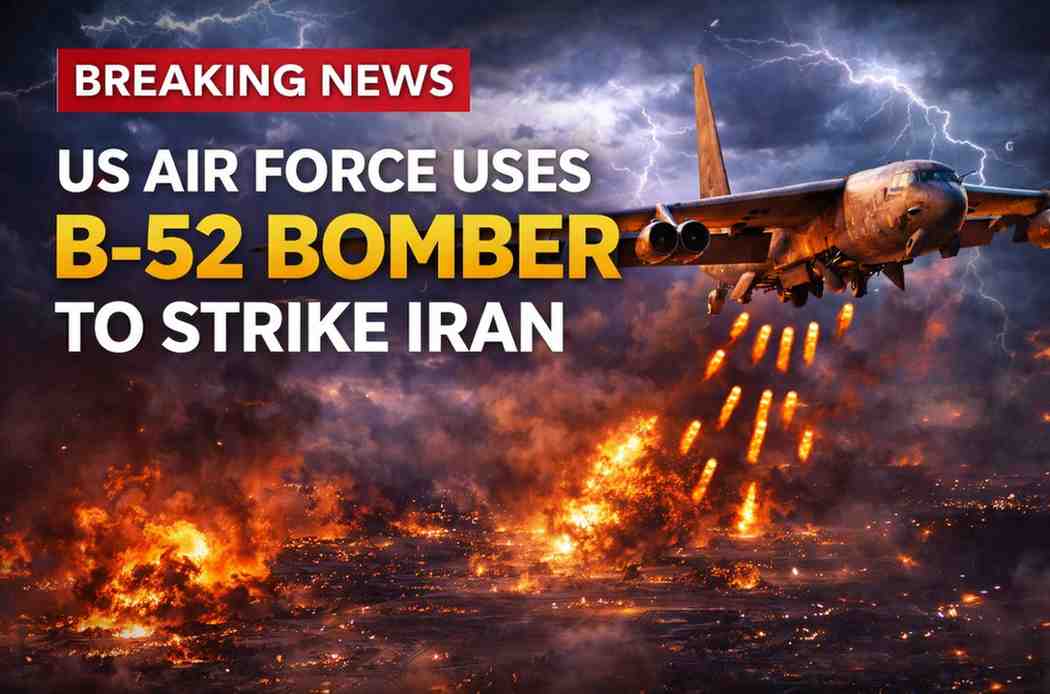 US Air Force Deploys Historic B-52 Bomber in Strikes on Iran